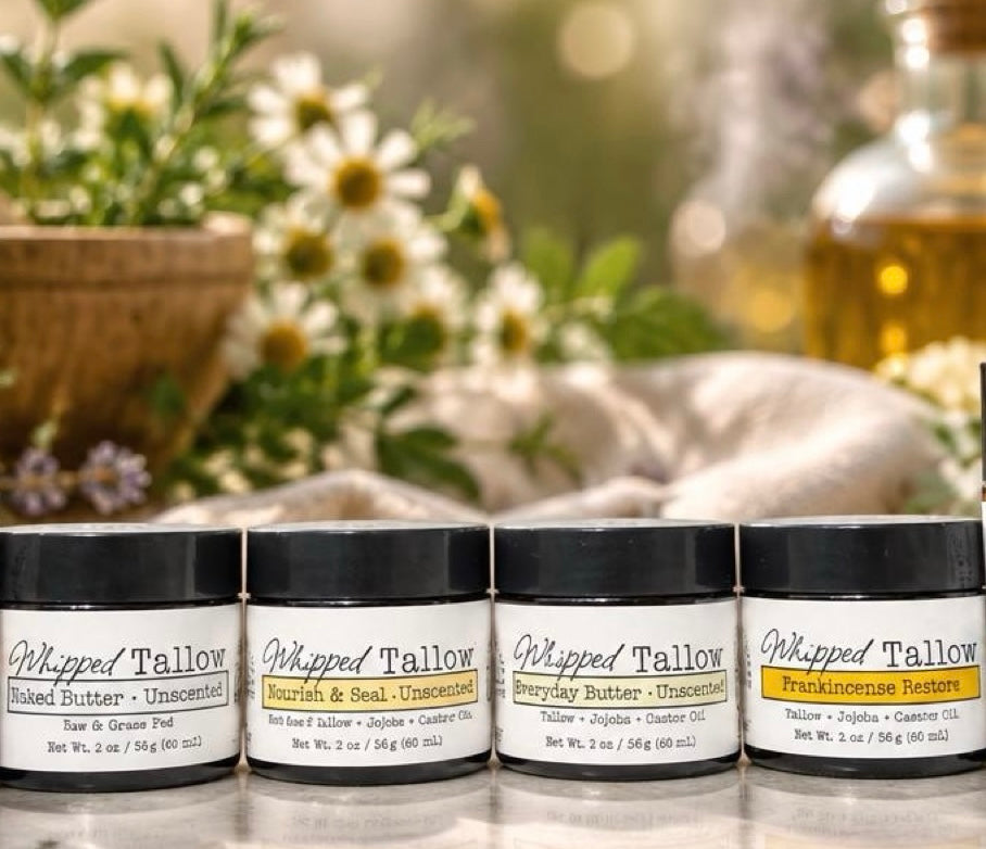 2 - Whipped Tallow Butters